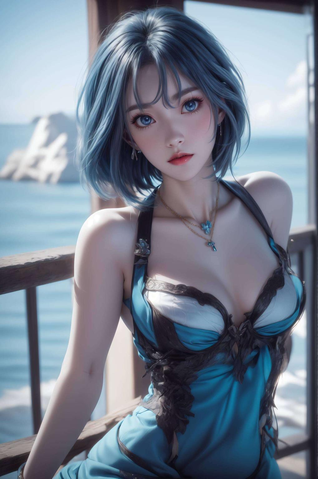 她婉约如画古风韵味