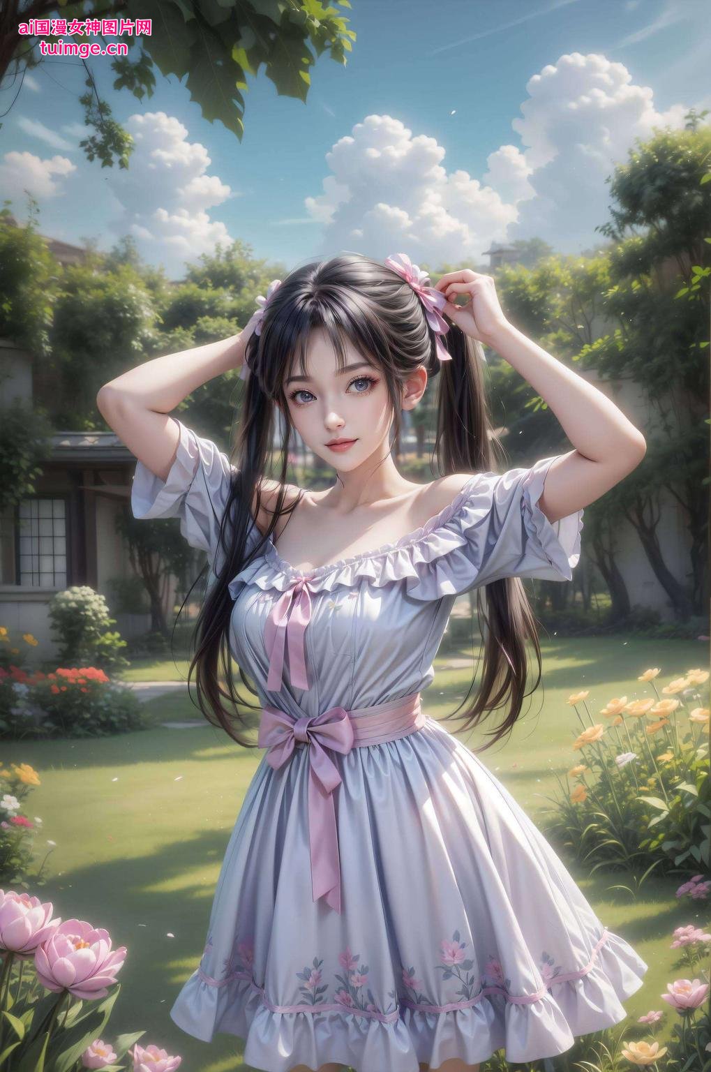 4K高清护眼碧瑶壁纸古韵十足