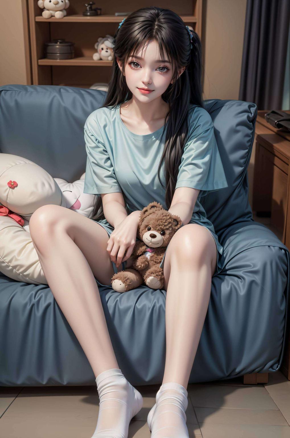 让你的手机也清爽一下！碧瑶壁纸夏日风情
