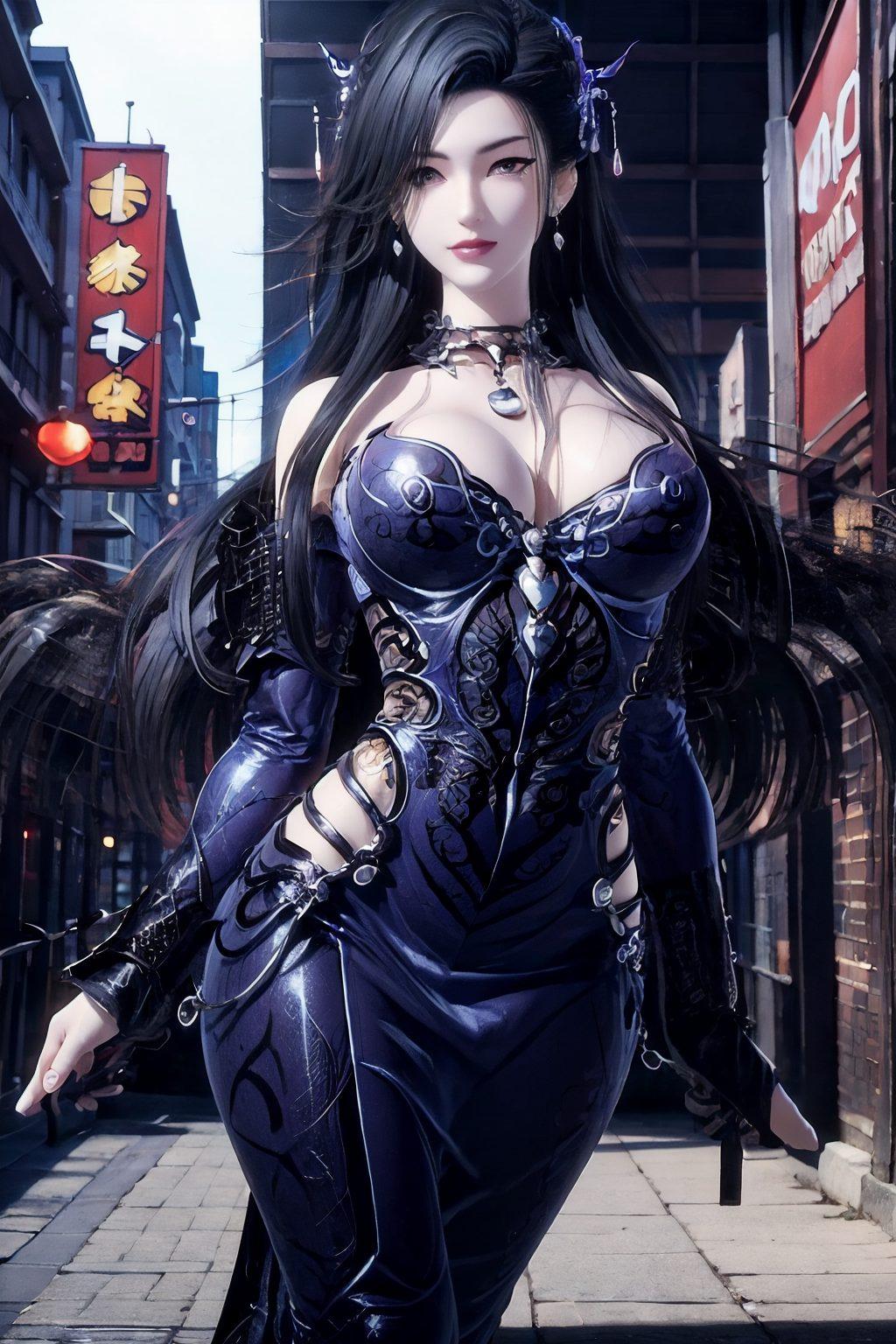 绚丽潮女妖壁纸美图尽显独特魅力！