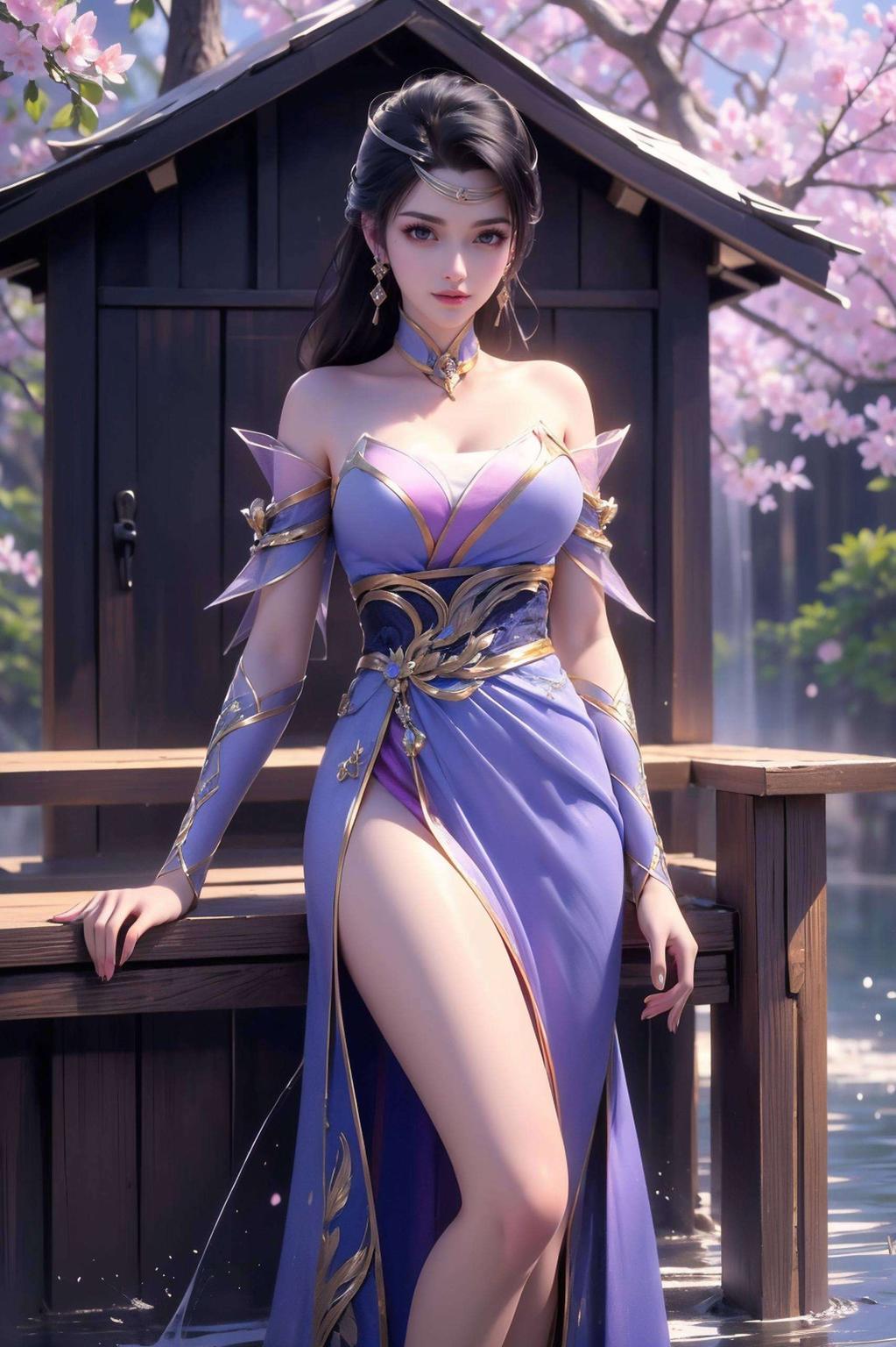 美得让人心疼！画面中楚灵玉泪眼朦胧