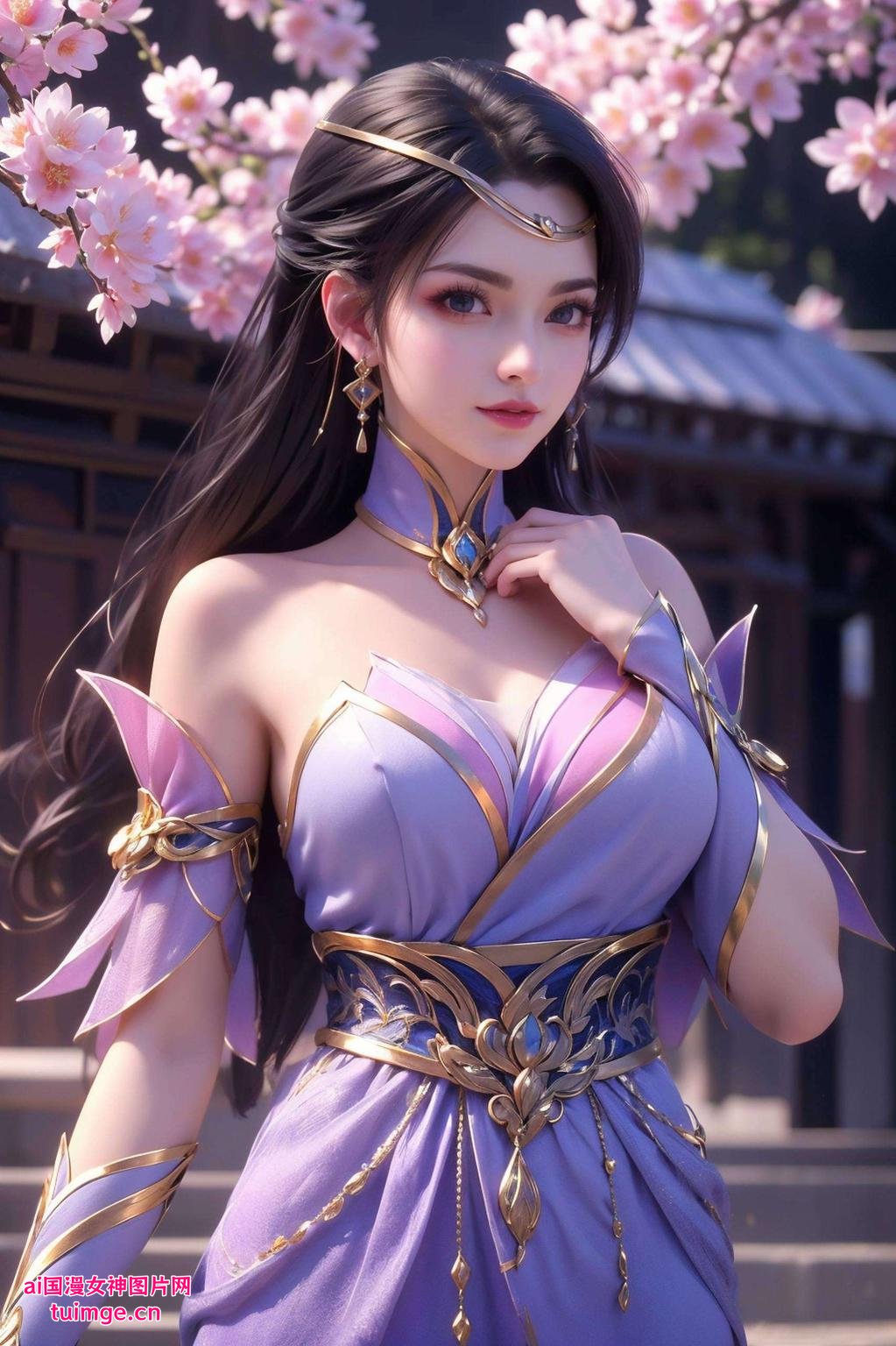 古风韵味楚灵玉第二季建模壁纸