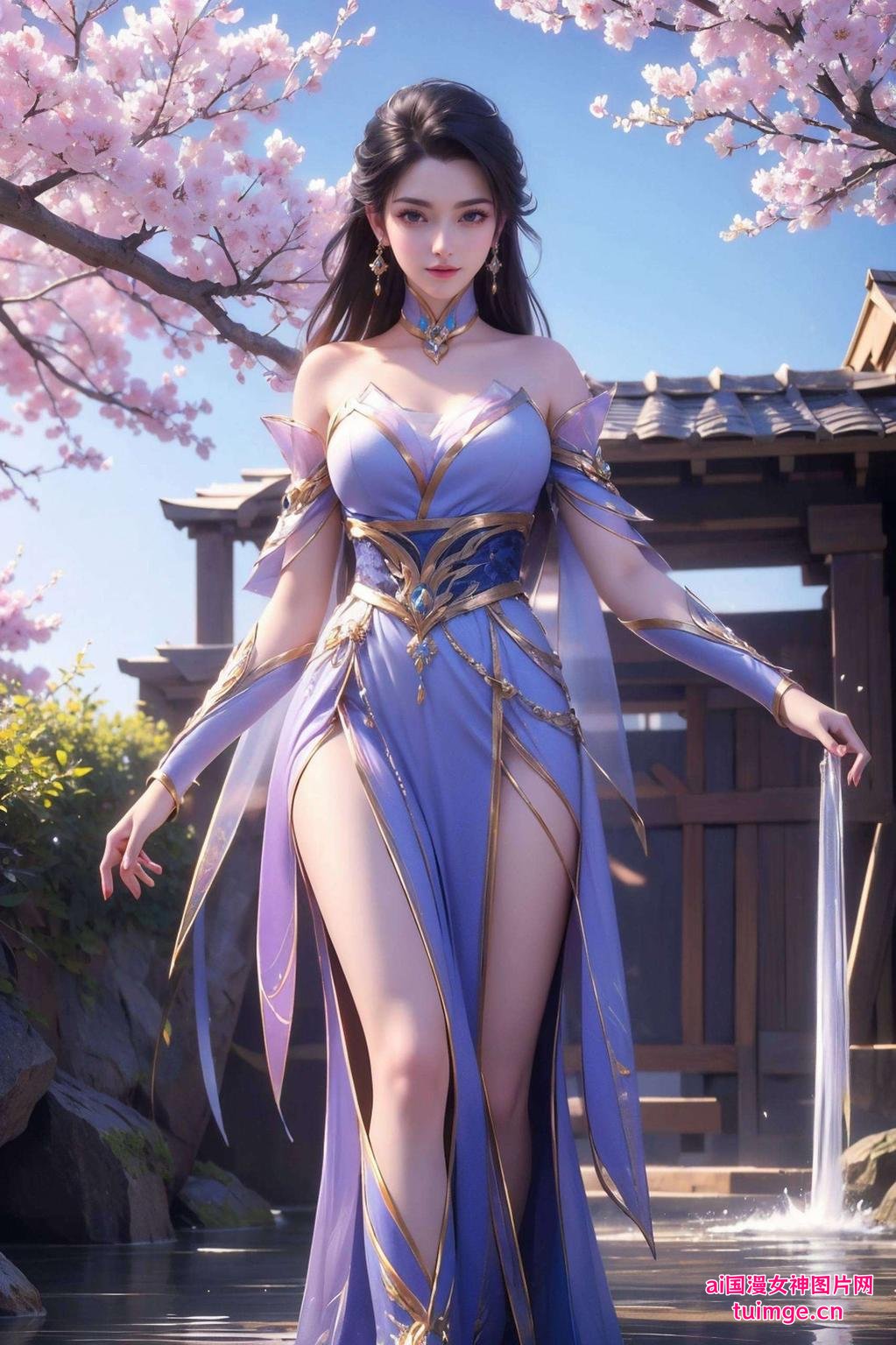 这款2K高清的楚灵玉手机壁纸包