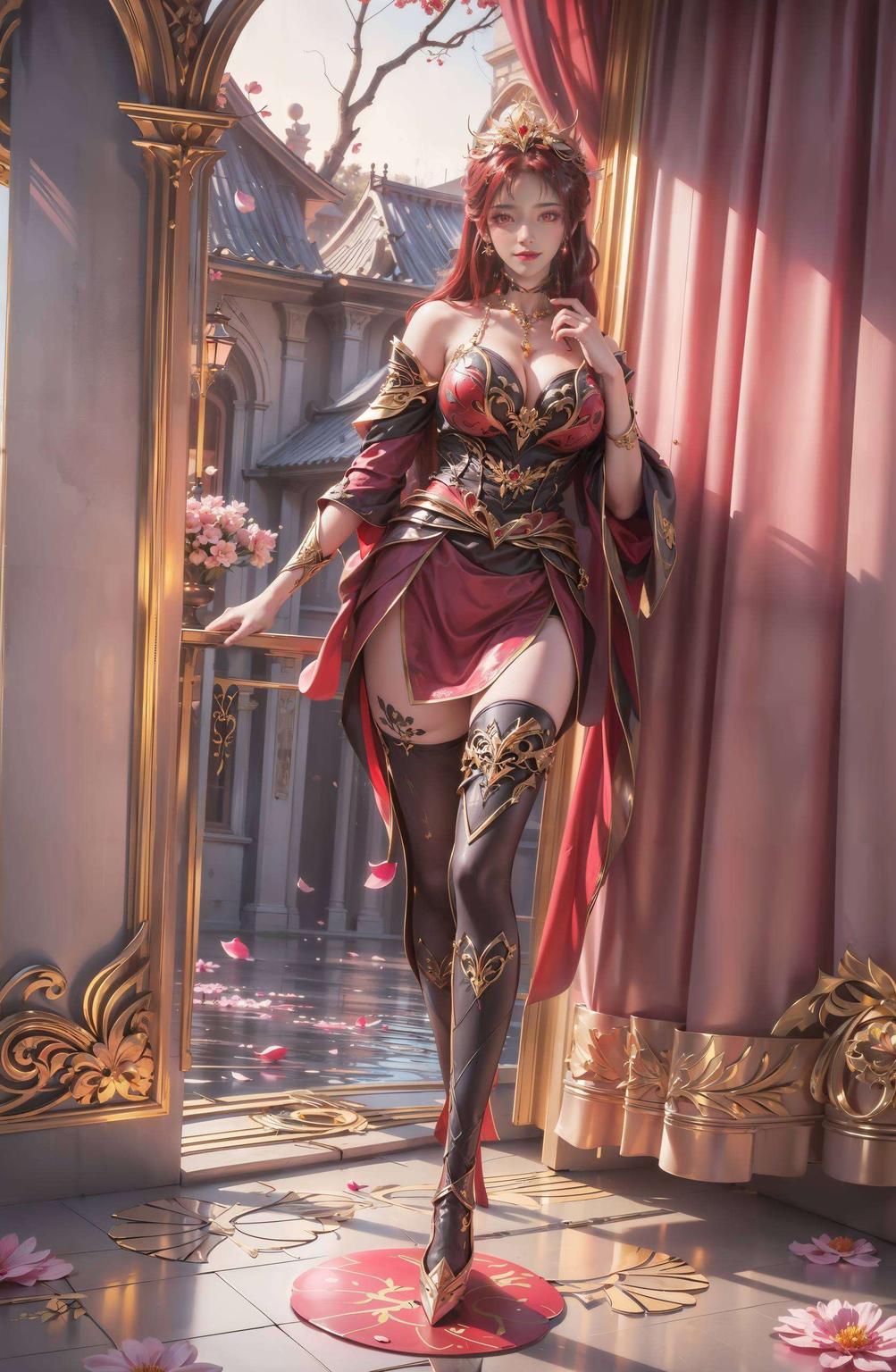 细腻笔触勾勒绝美风华暗香浮动