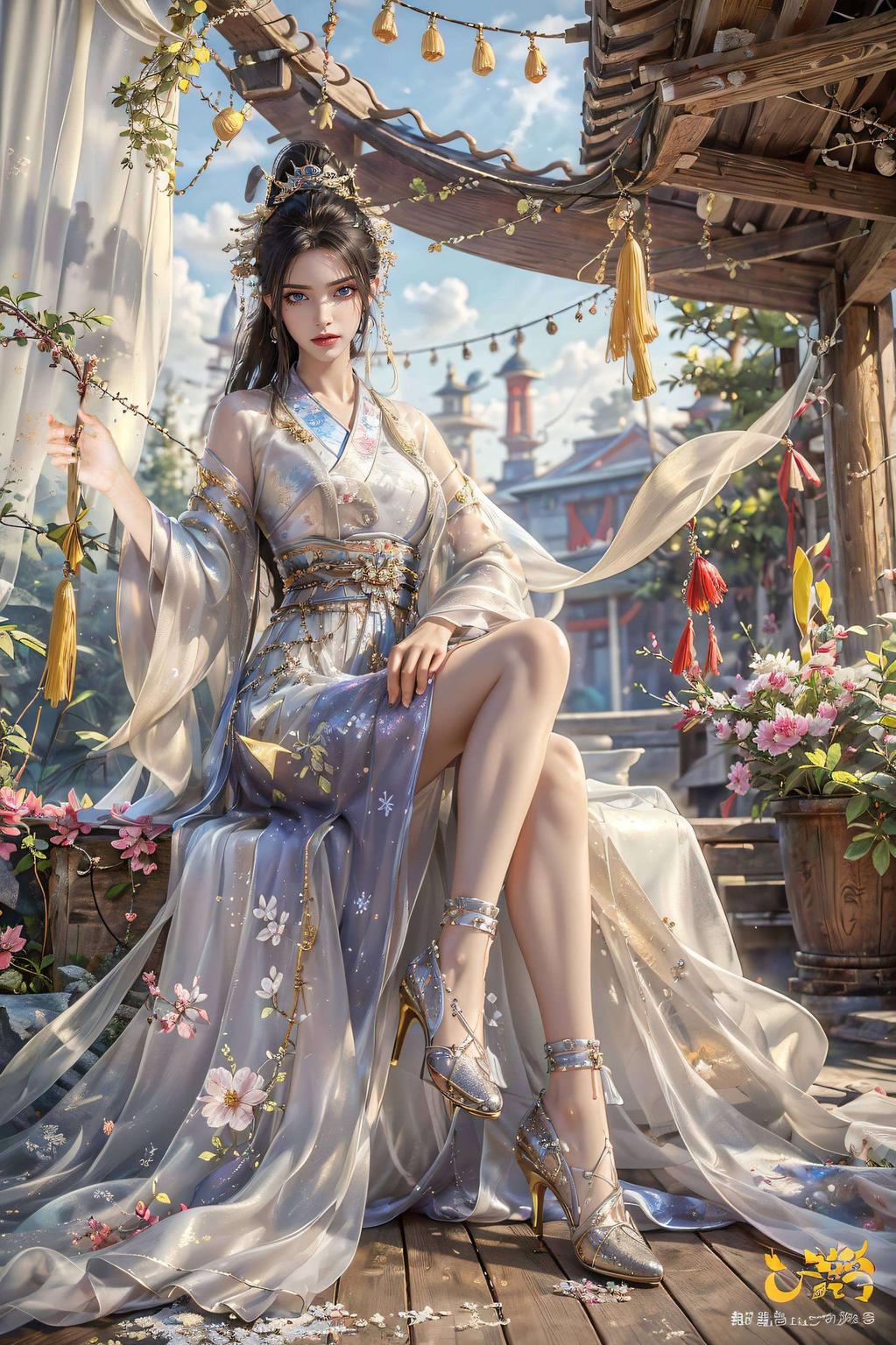 炫彩夺目她婉约优雅