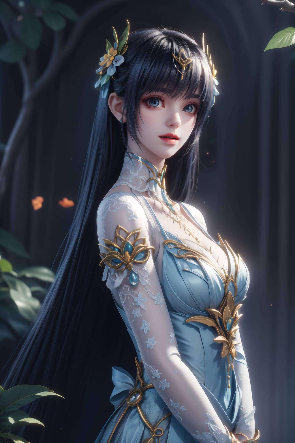 看看这张枫玲儿的高清壁纸清新的色调让人心旷神怡