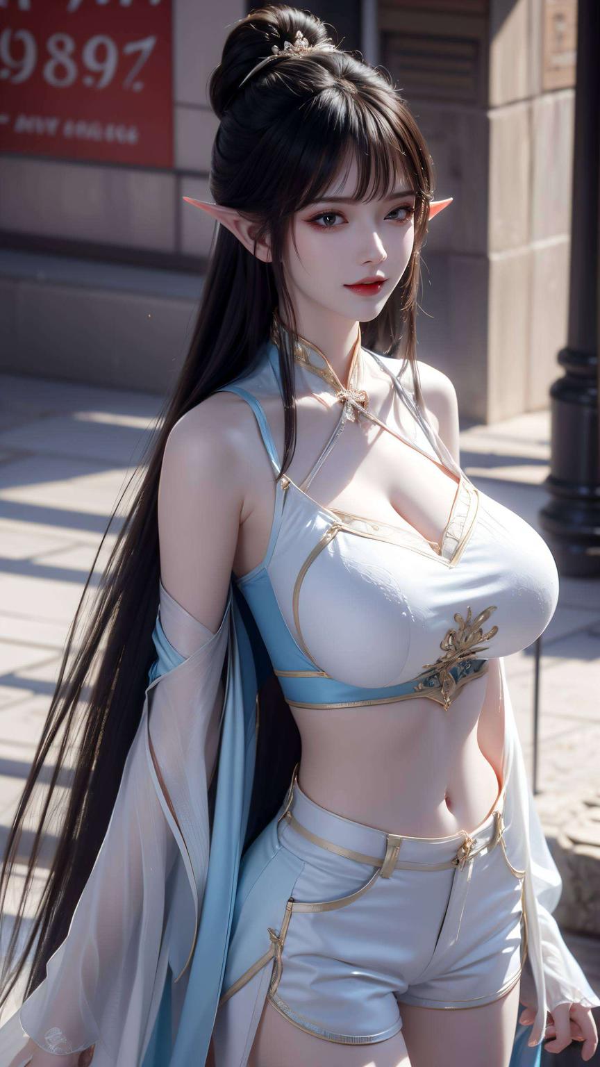 宛如童话中的公主