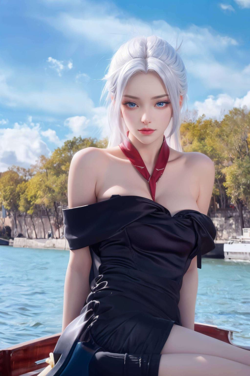 各位！今天给大家带来一组超美的韩月AI绘画壁纸来看看这浪漫星空与月光的交融