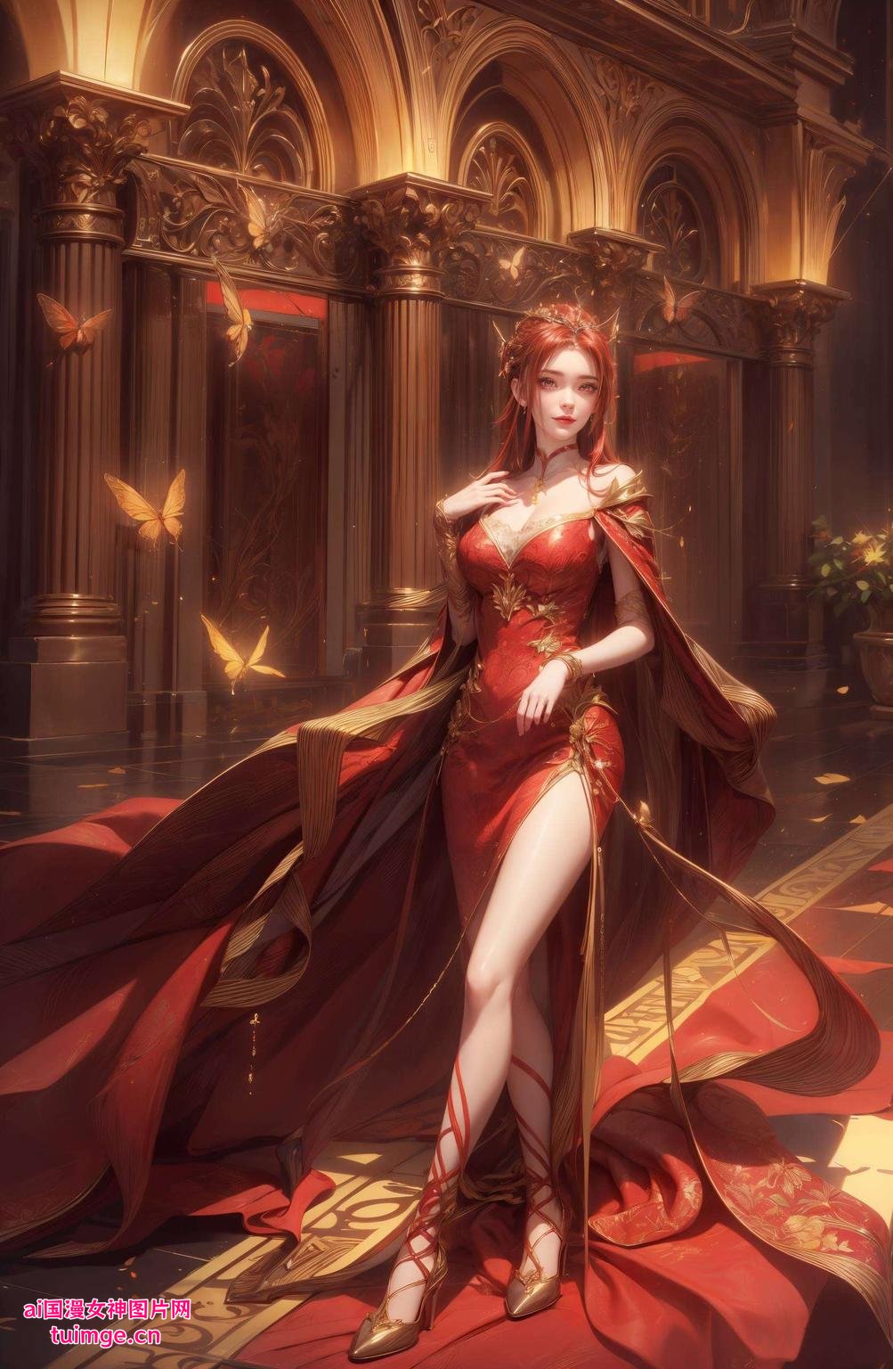 红凰动漫高清图片壁纸细节丰富