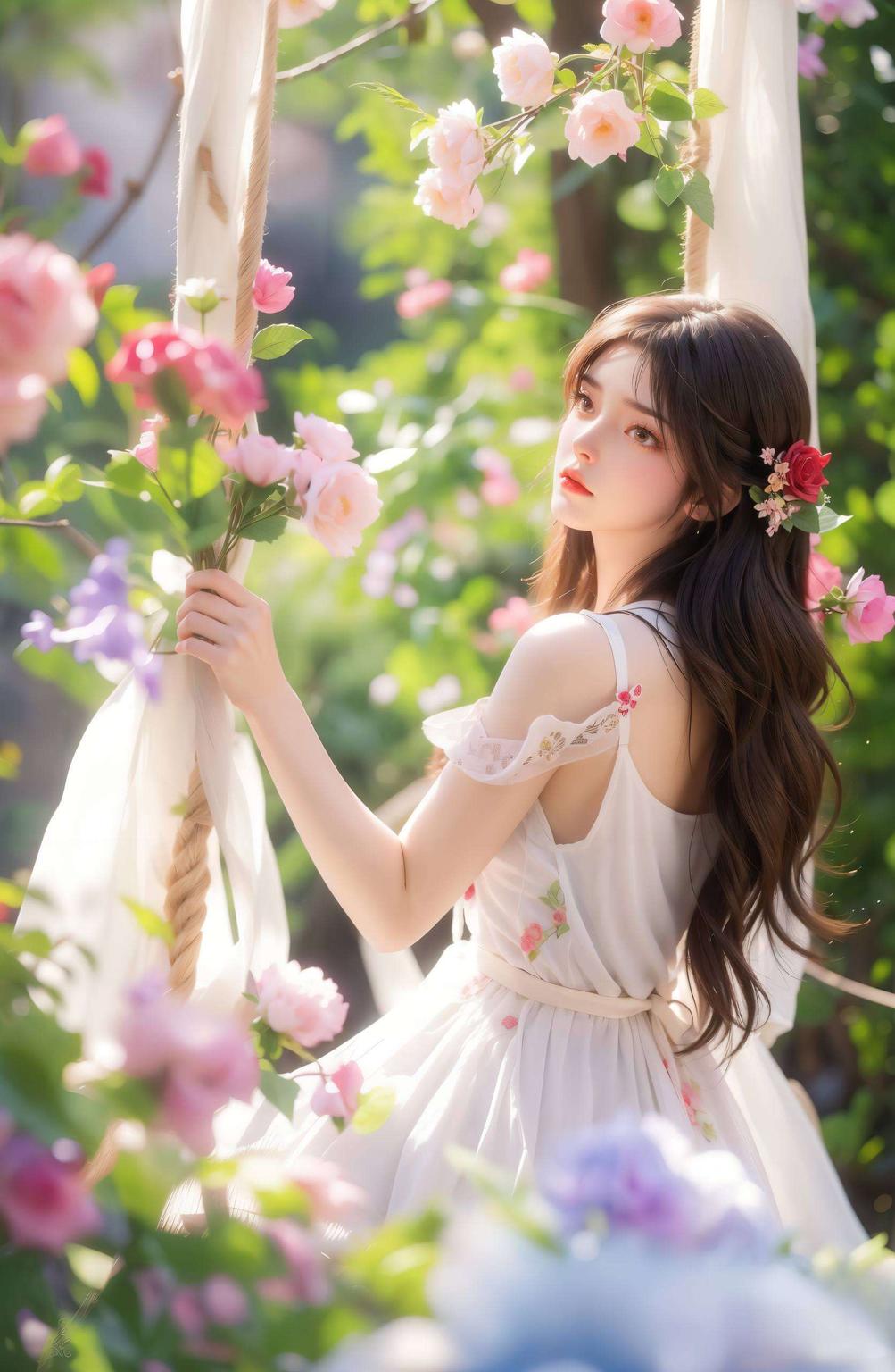 美不胜收！【画面展示：火灵儿灵动身影光彩夺目】
