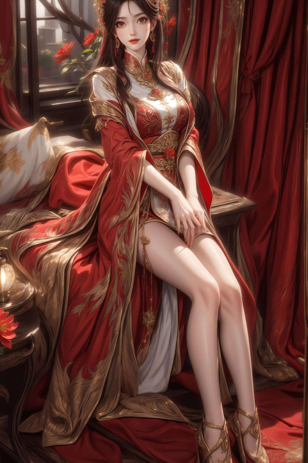 感受精灵之美火桑林中火灵儿