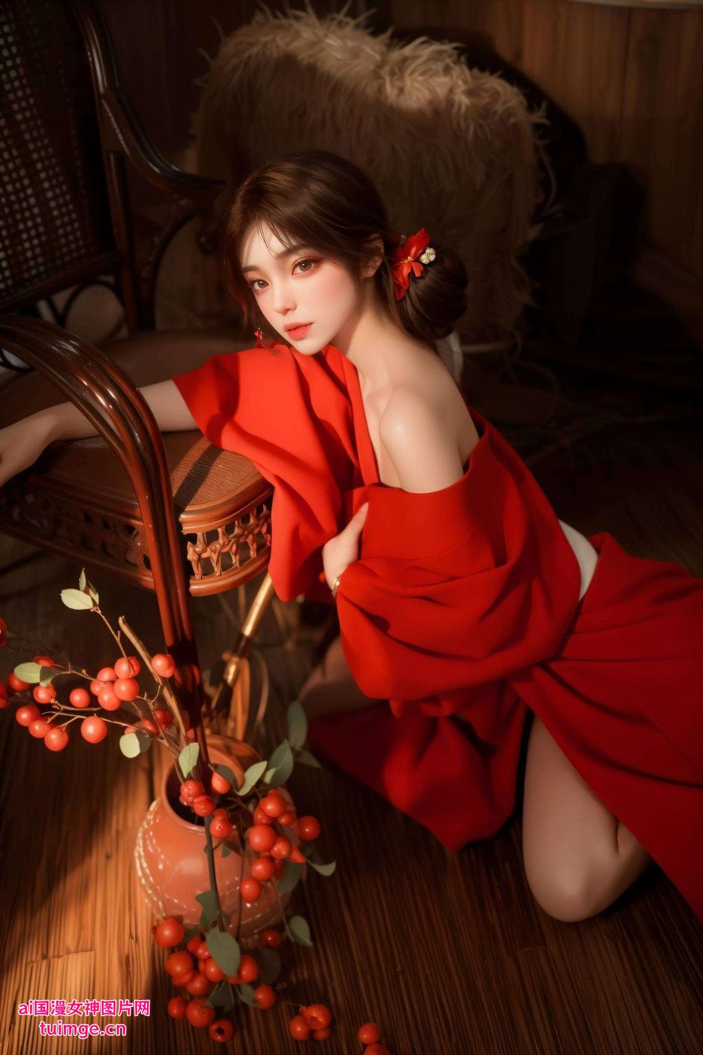 高清壁纸映心间火灵儿回眸