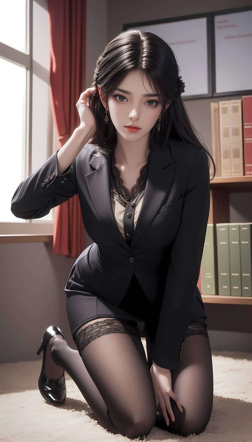 各位！今天给大家带来一款超精致的护眼壁纸特别设计的火灵儿侧面壁纸