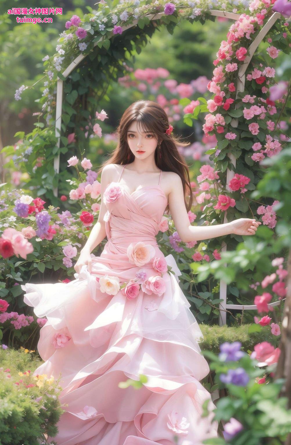 粉嫩的花瓣、灵动的蝴蝶尽显少女心！🌸🎀