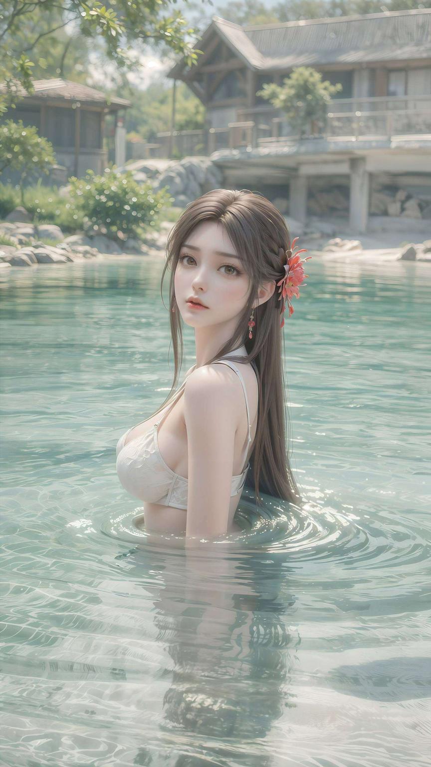 特别适合手机哦！看这火灵儿壁纸色彩鲜艳