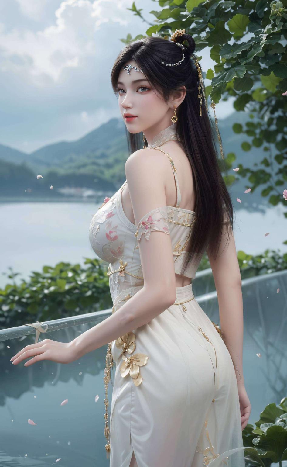 尽显独特韵味金瓶儿壁纸图