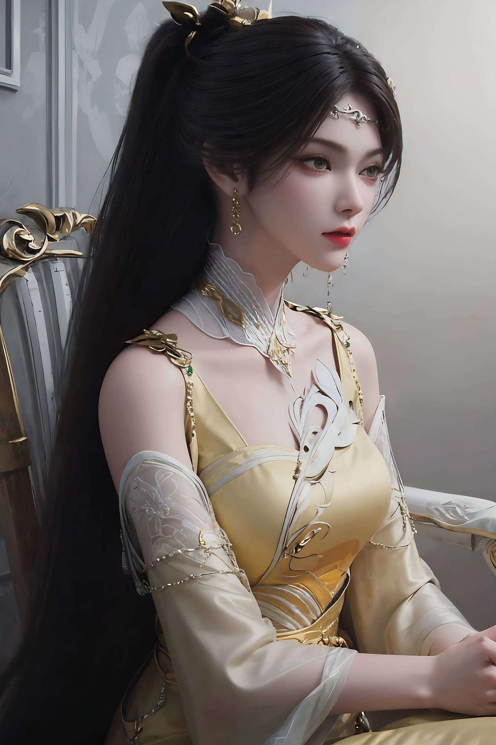 瓶中花影摇曳真是美得让人心动！细腻的国漫画风