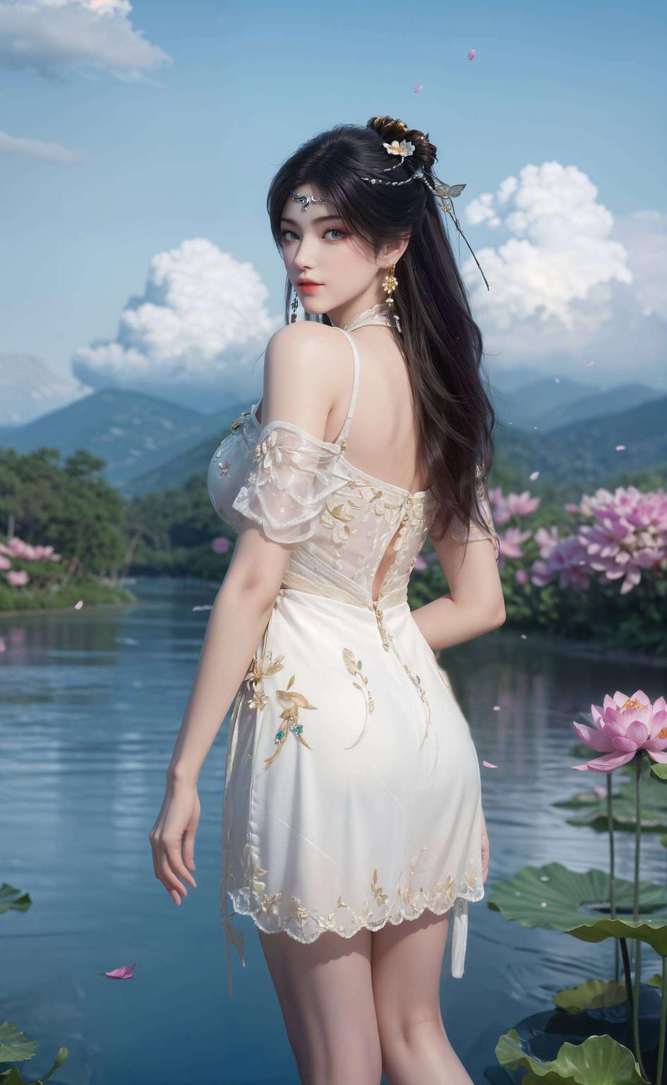 金瓶儿仙女图片壁纸带你穿越古典仙境