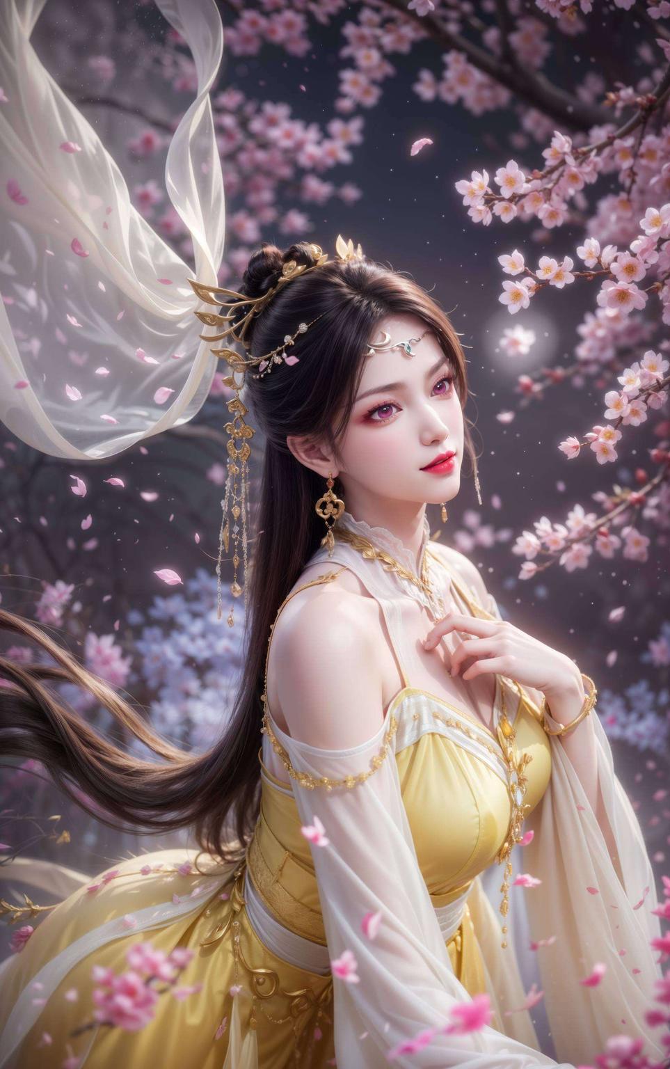 美轮美奂金瓶儿古风壁纸