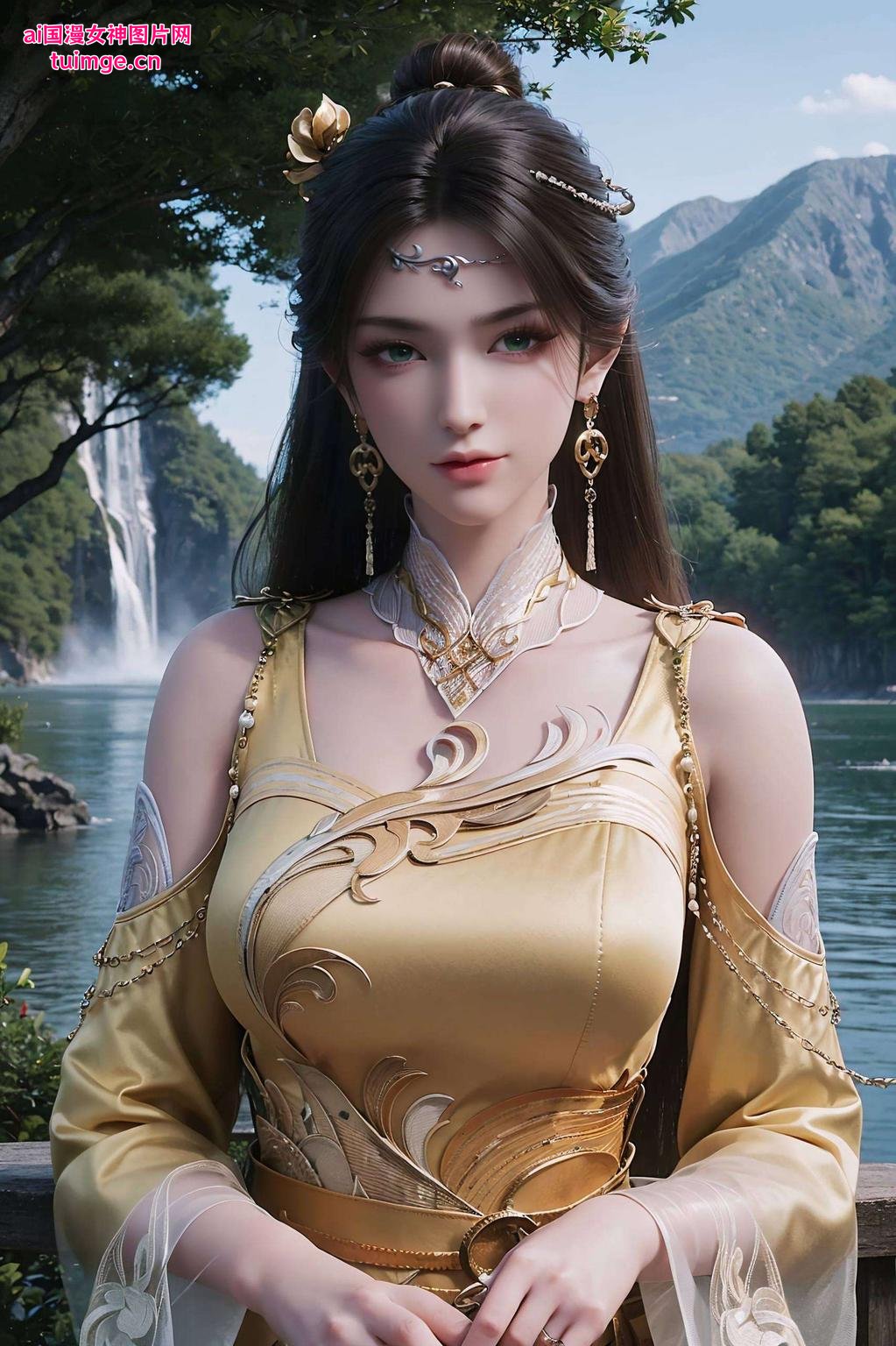 可爱满分金瓶儿壁纸IPad超清4K