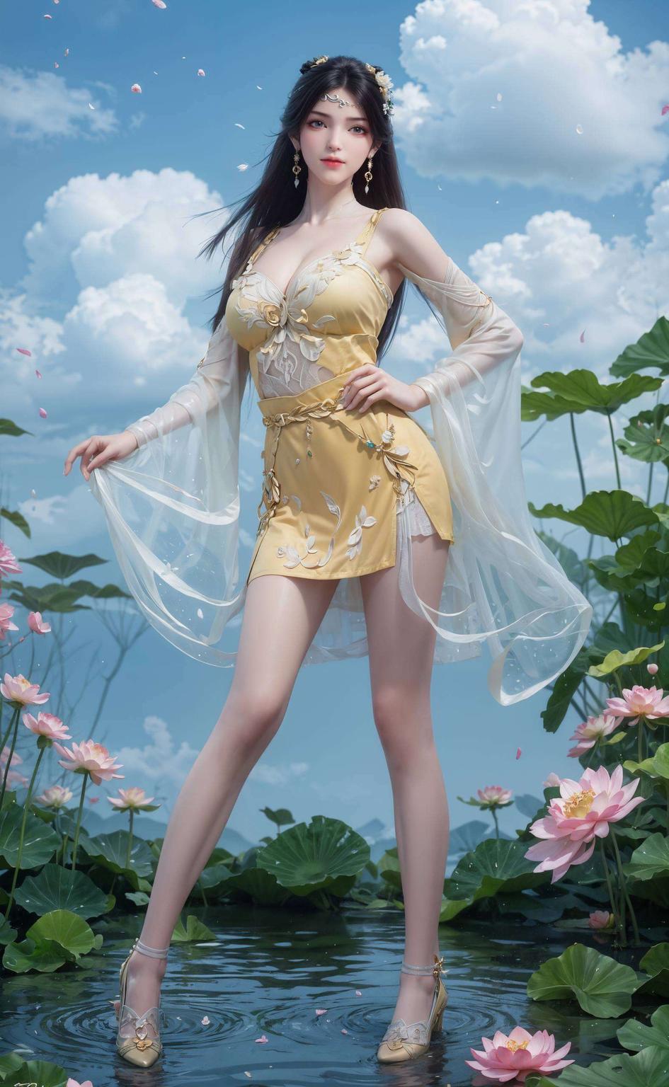 金瓶儿4K高清壁纸细腻描绘