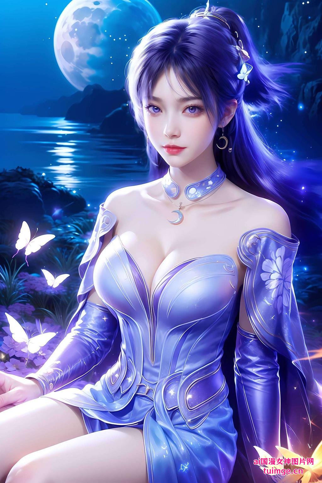 淡雅的色彩忧伤的氛围