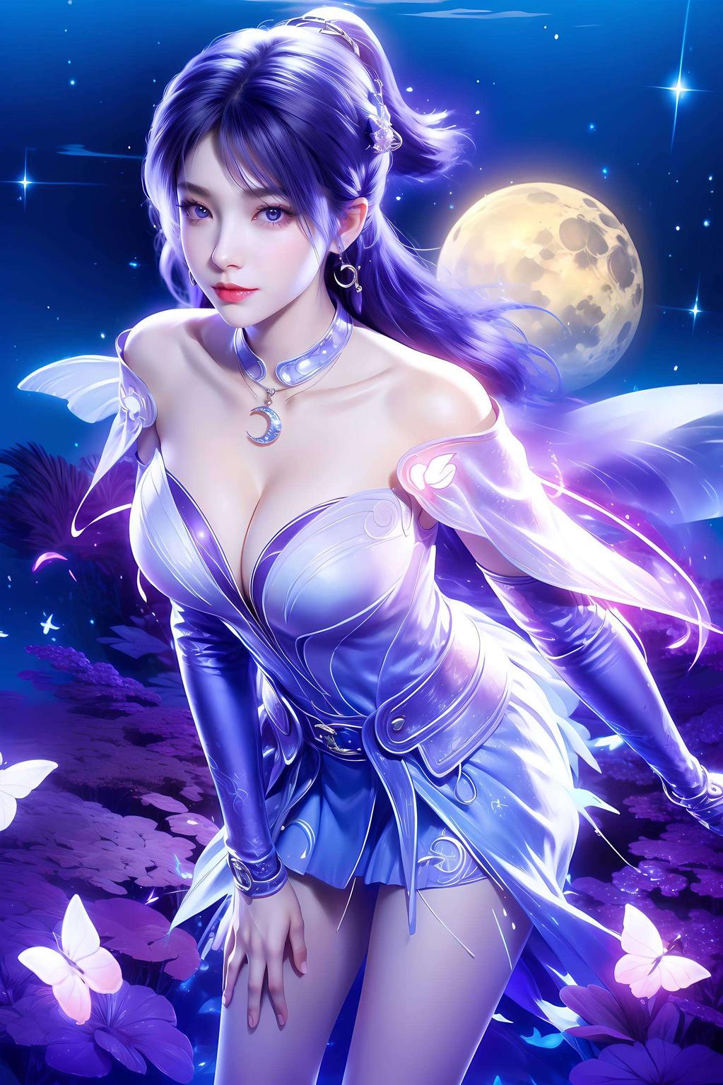 姬紫月软萌壁纸高清细腻
