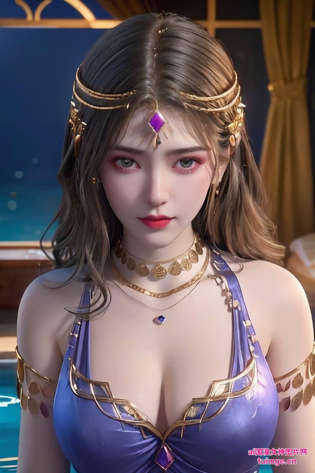 甜美中带着一丝神秘“大家好