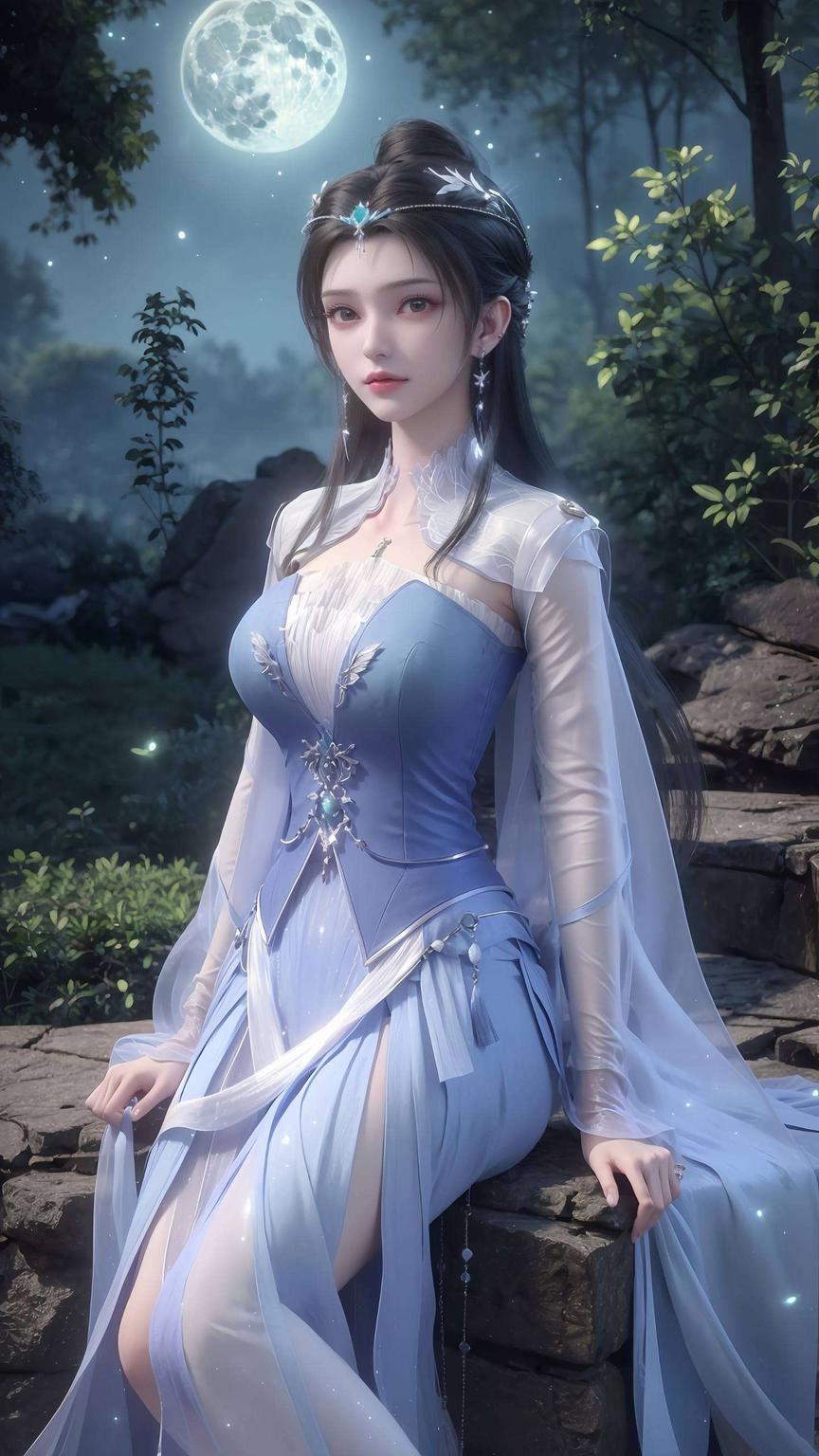 仿佛她的每一次眨眼都能触动心弦细腻入微