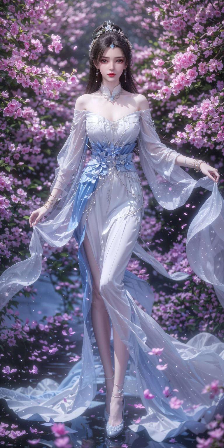 淡雅的色彩清新的画风