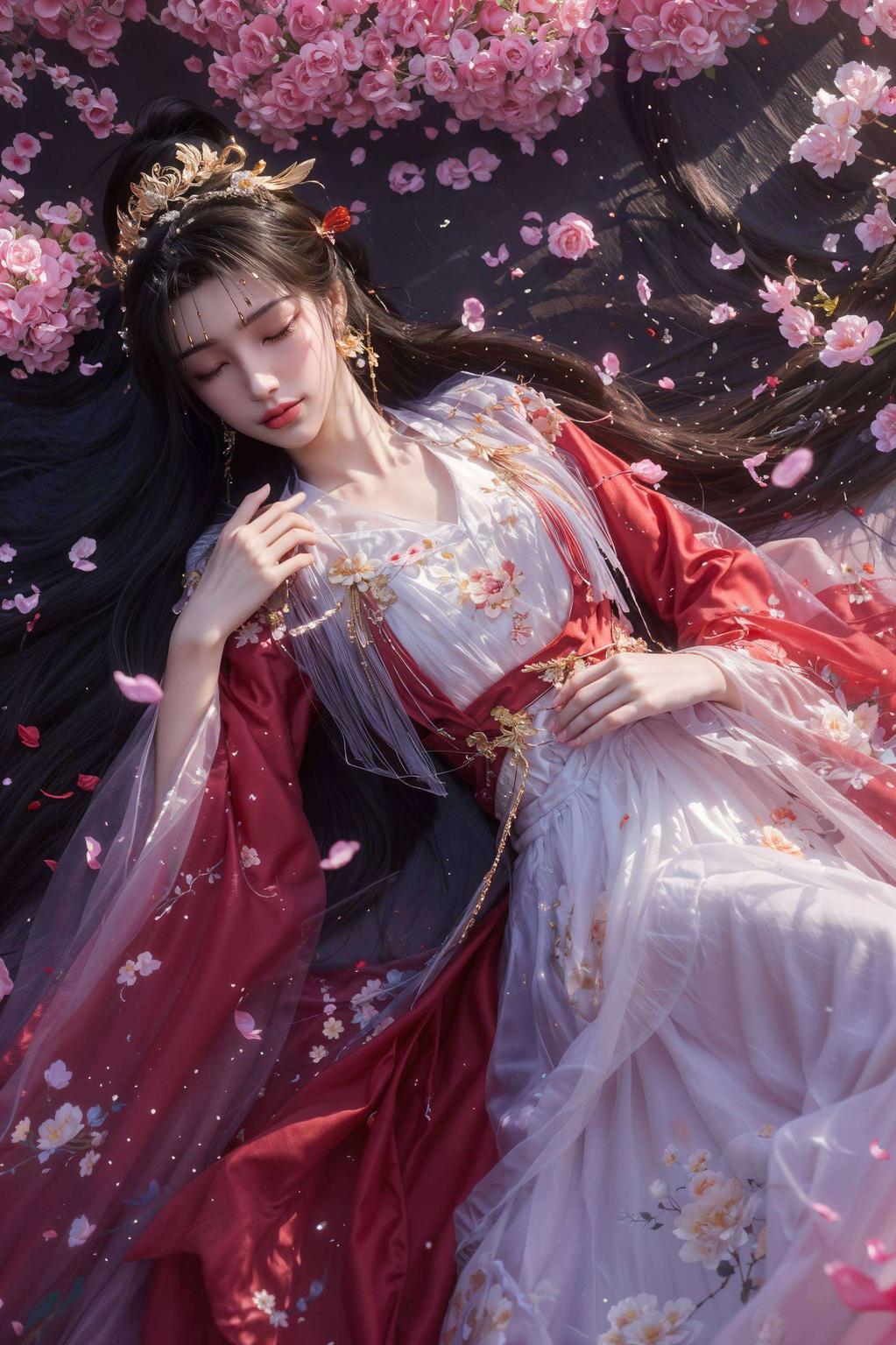 还护眼无忧！看这李慕婉横版高清壁纸色彩斑斓