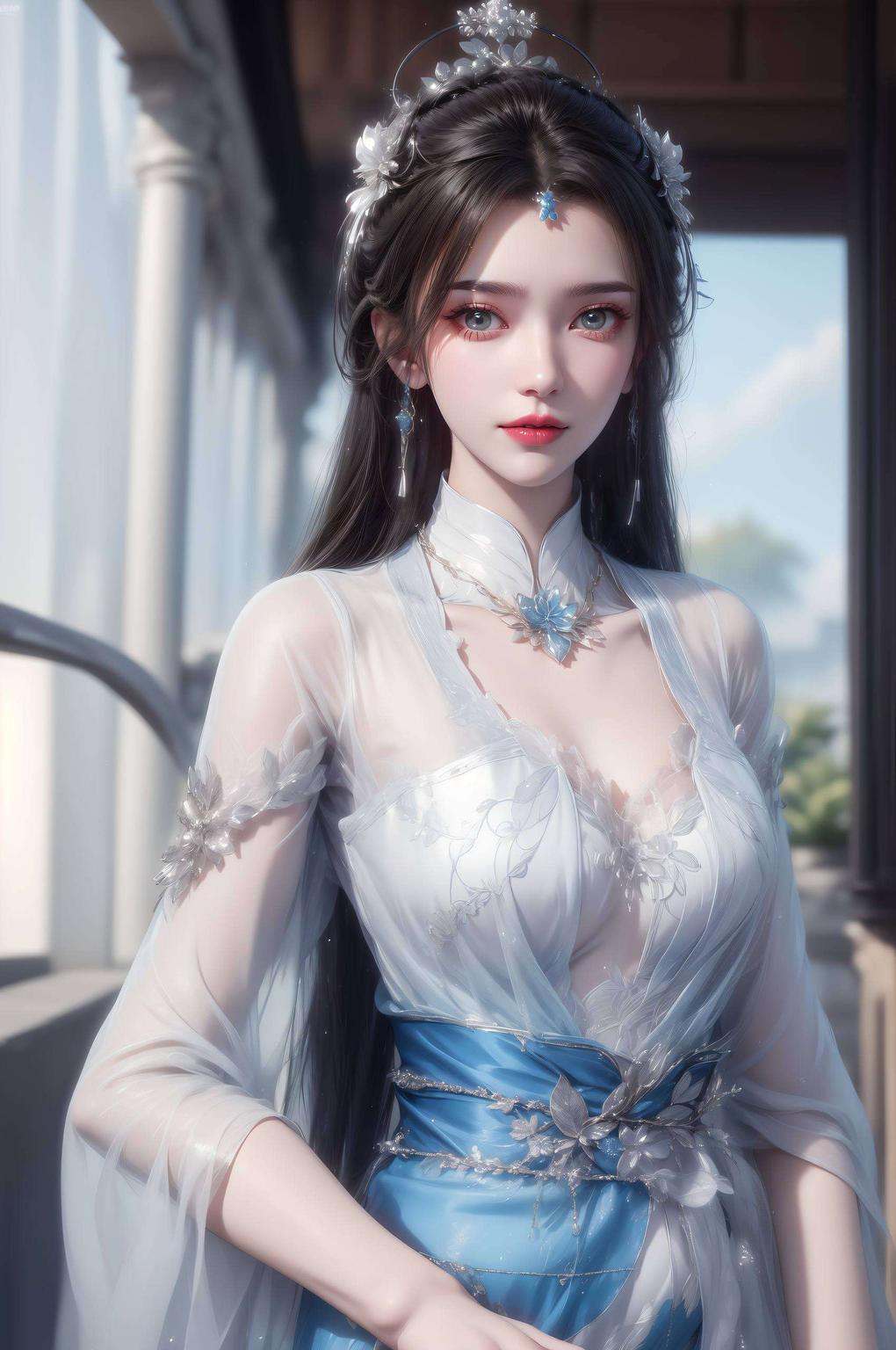主角是咱们熟悉的李慕婉！看这细节各位动漫迷们