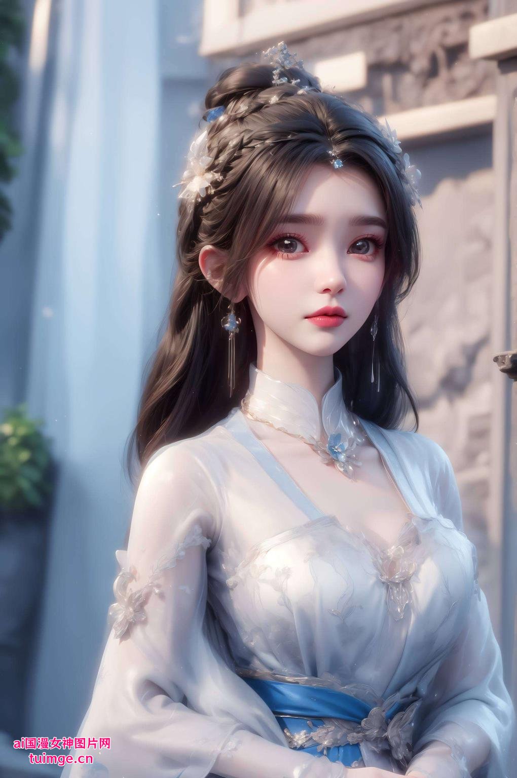 今天给大家带来一款绝美的AI素材——李慕婉卡片壁纸！高清细腻