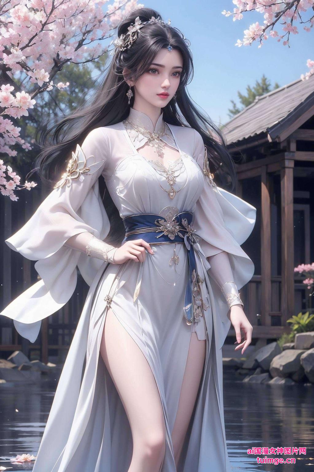 宛如穿越时空的仙子今天给大家带来一款超好看的古香古色Win10壁纸