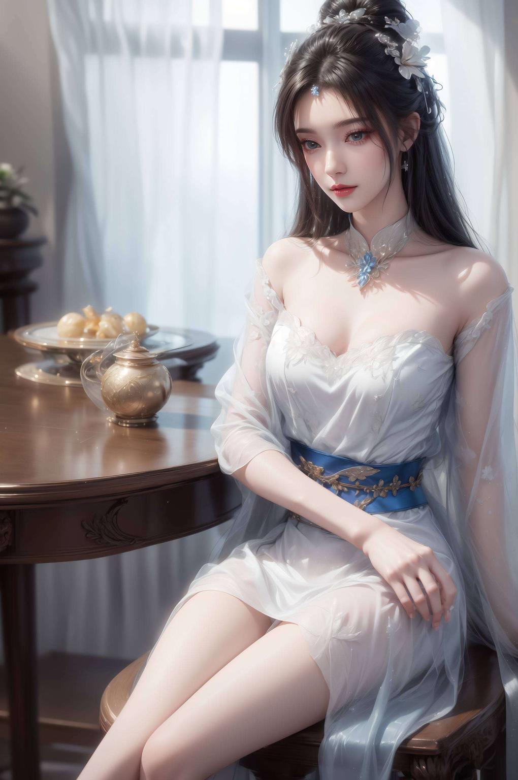 眼神妖娆极简风格