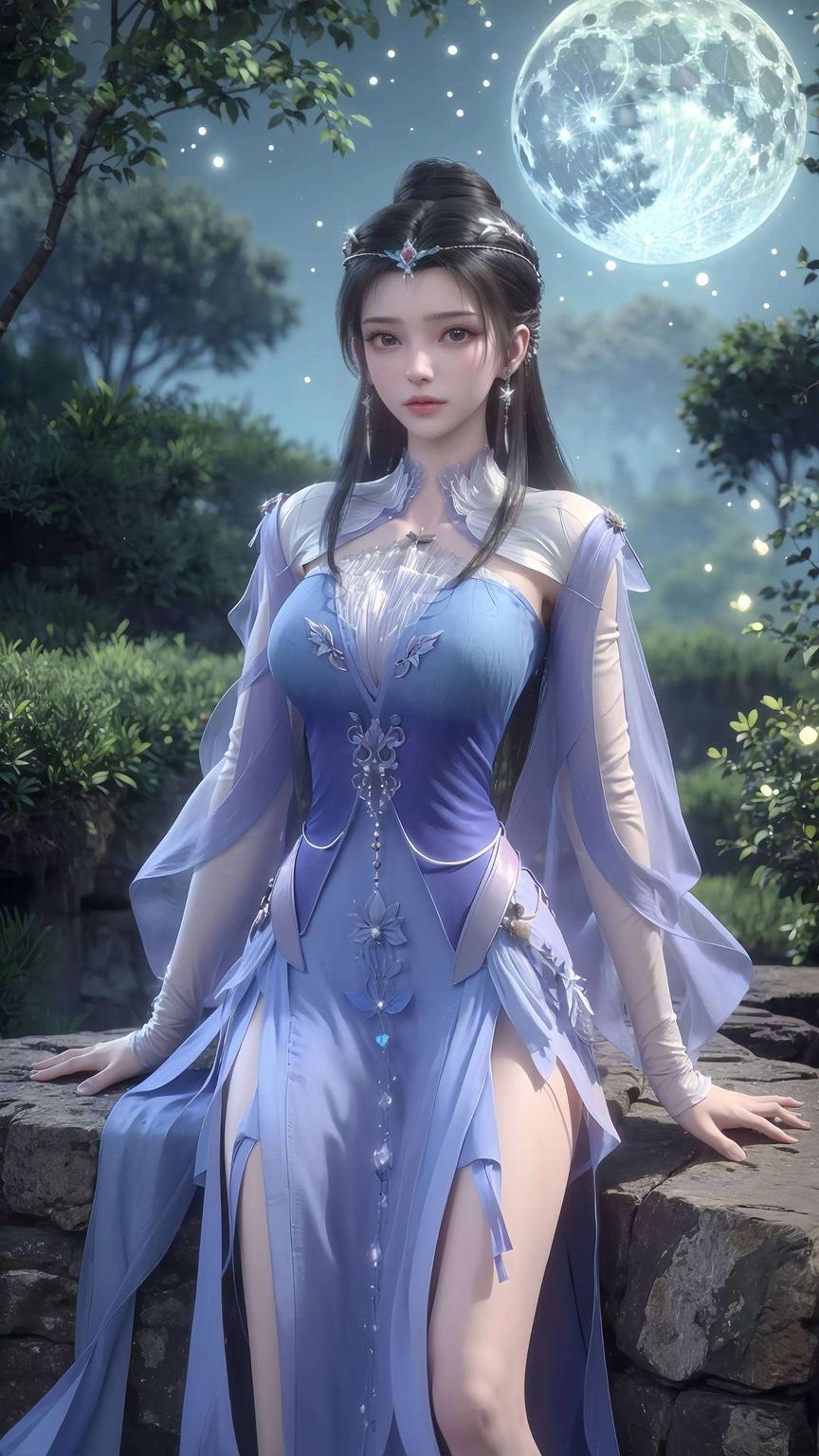绝对让你的苹果手机美爆了！看这耳根李慕婉的壁纸