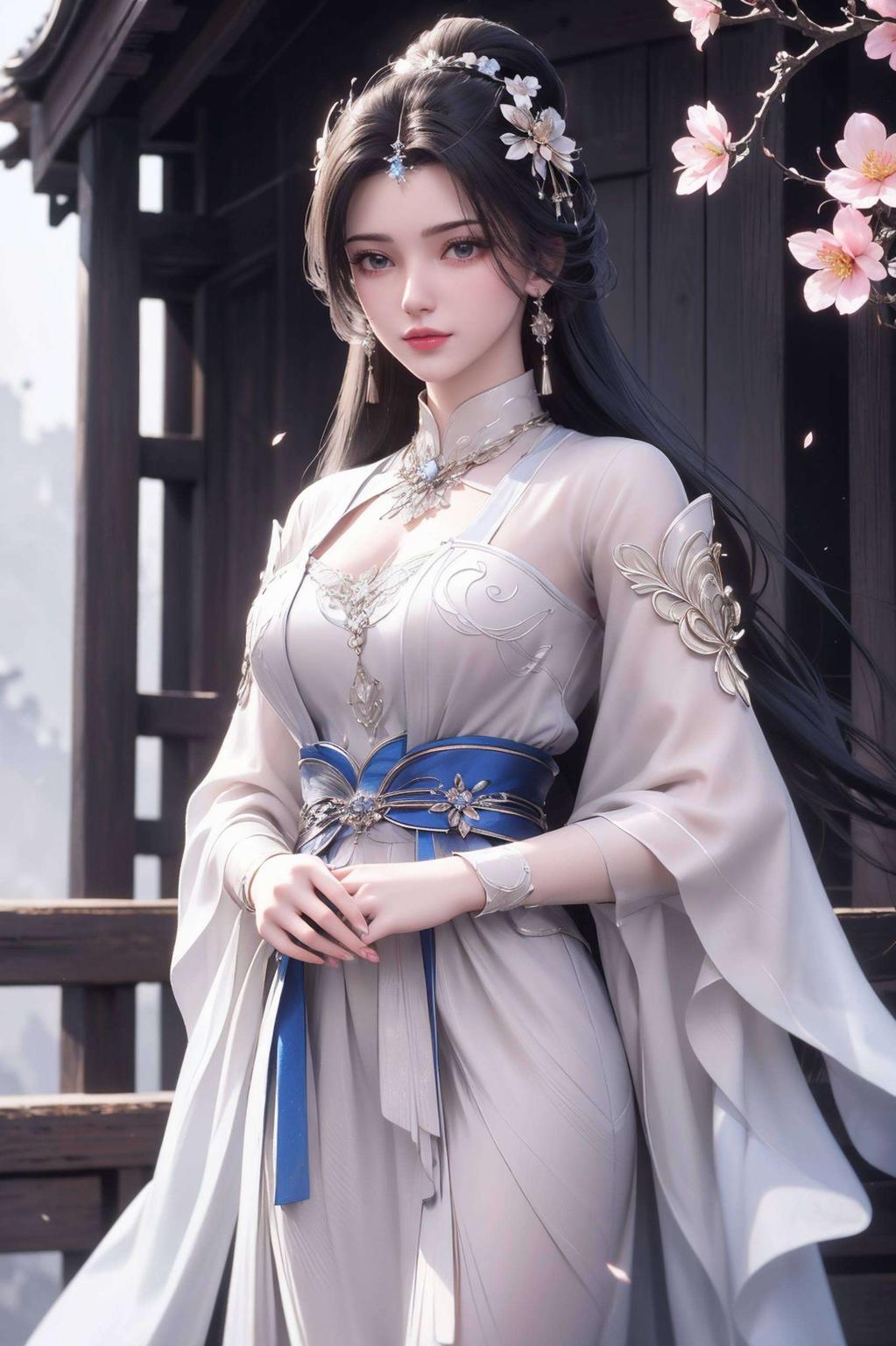 清新脱俗李慕婉的美照