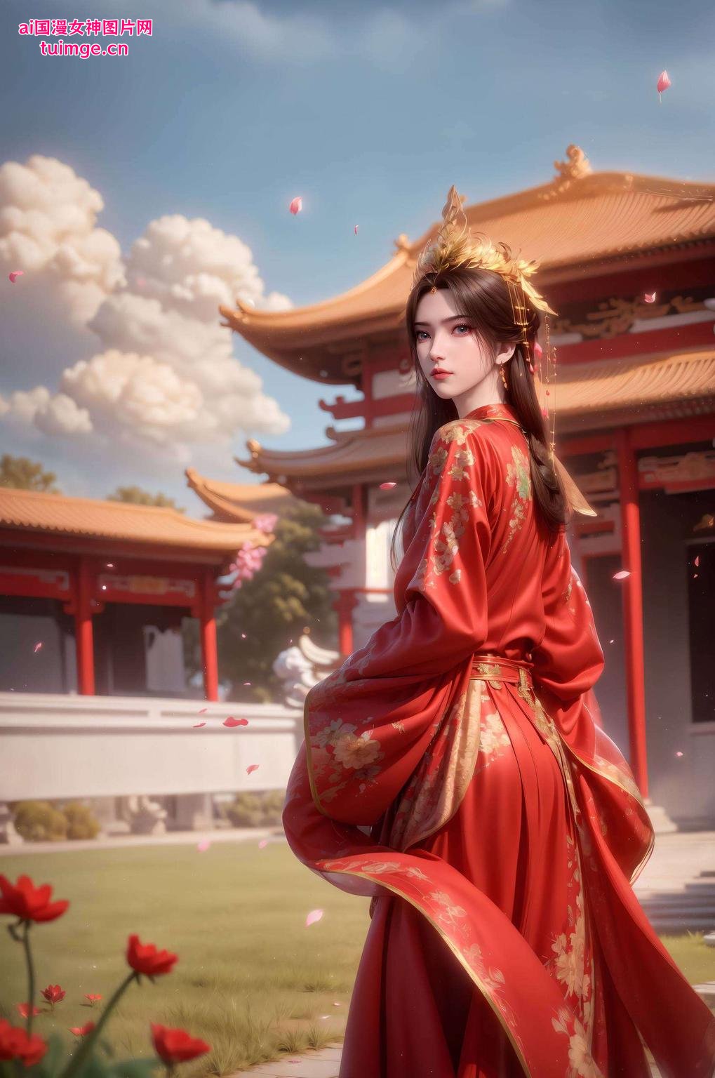 不仅美得让人心动这电脑上的李慕婉高清动态壁纸