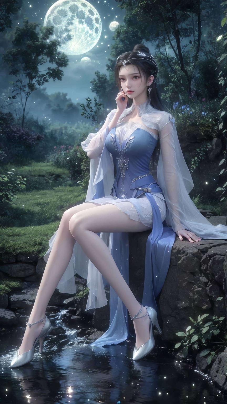 既护眼又可爱清冷脱俗