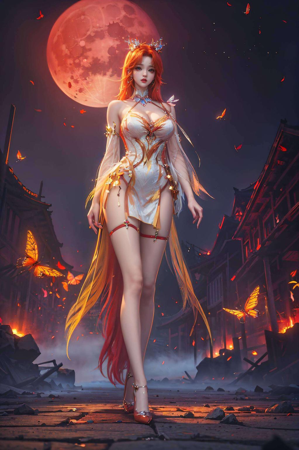 平板桌面必备！细腻笔触描绘柳七月超清壁纸