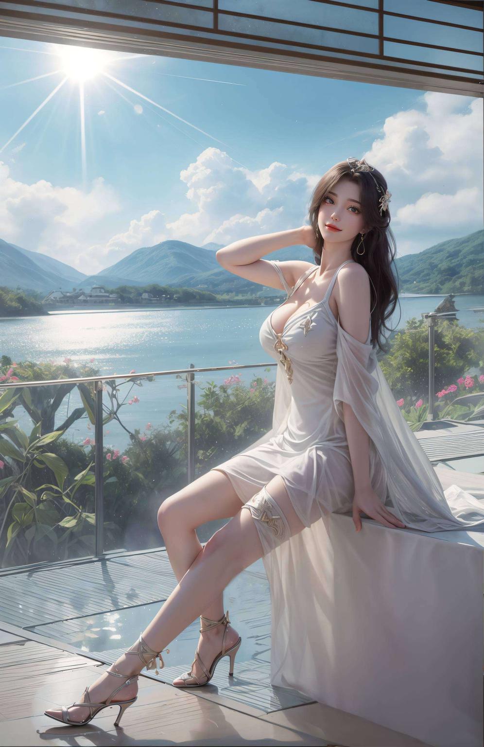 炫彩与极简的碰撞一抹清新