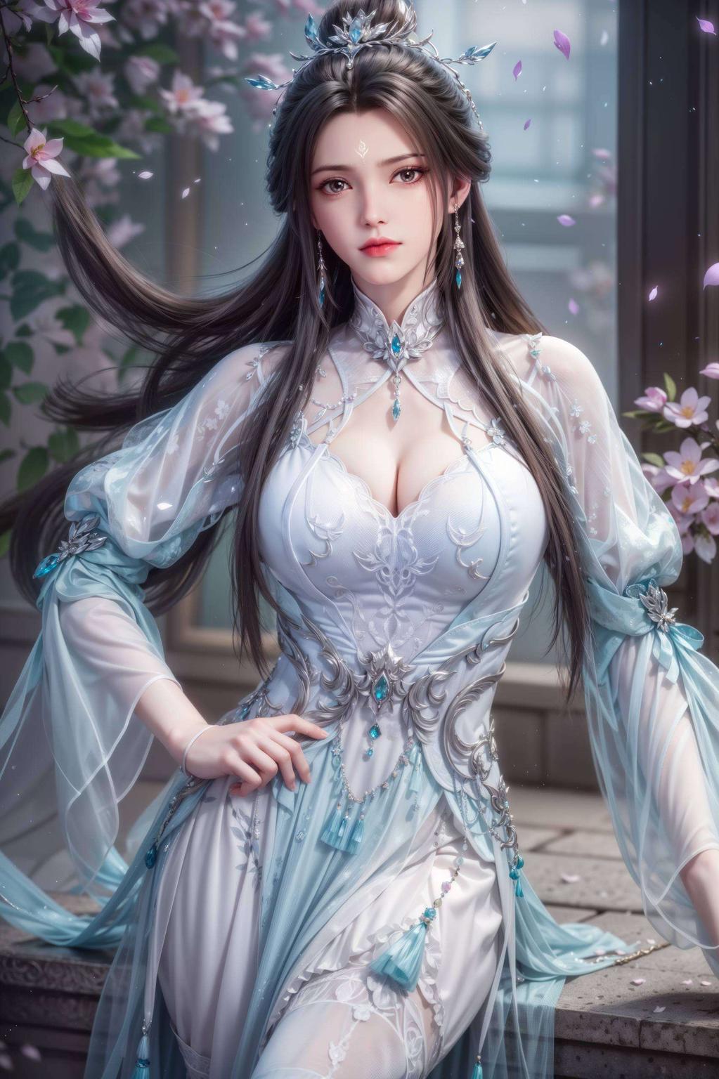 这壁纸绝了！超还原极简风陆雪琪CG动画美图