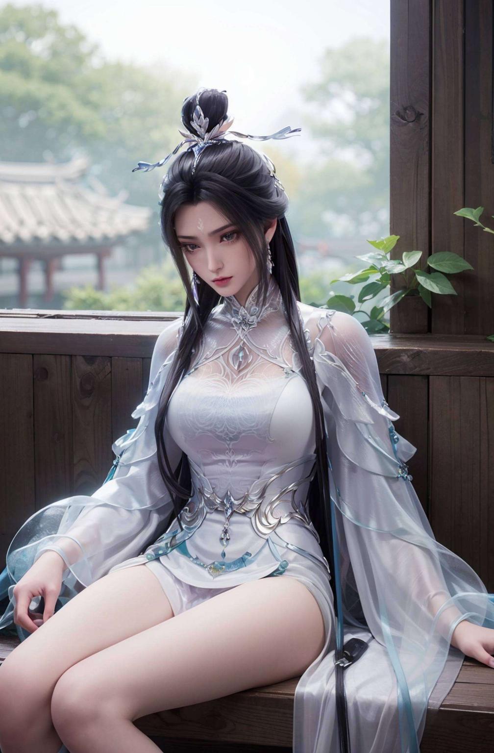 萌化你的手机屏幕！看这陆雪琪灵动的大眼睛