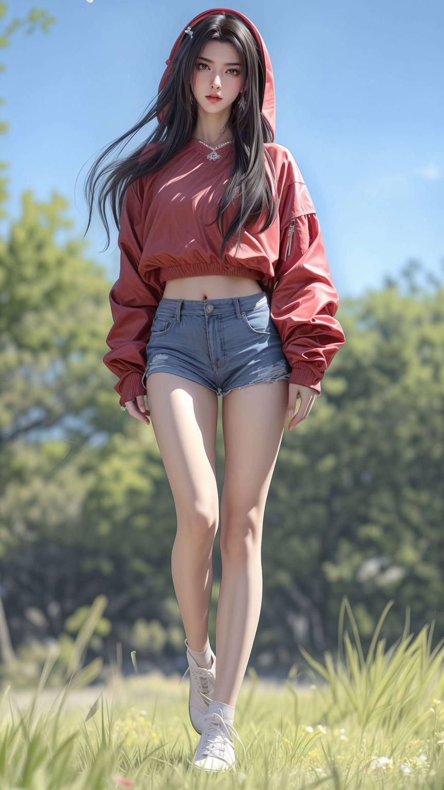 美得像是从画里走出来的一般让你一机在手