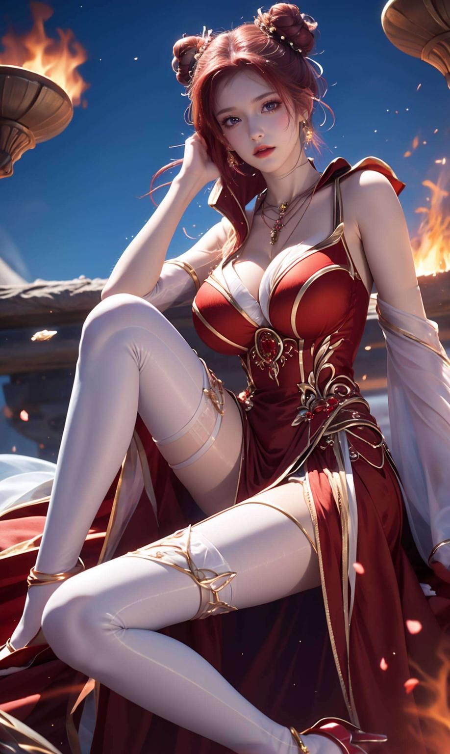 瞬间炸裂视觉！马小桃炸裂来袭！2K高清锁屏壁纸