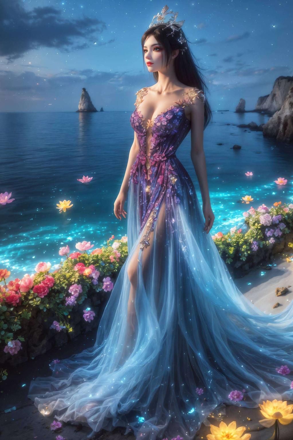 眼神深邃神秘又迷人