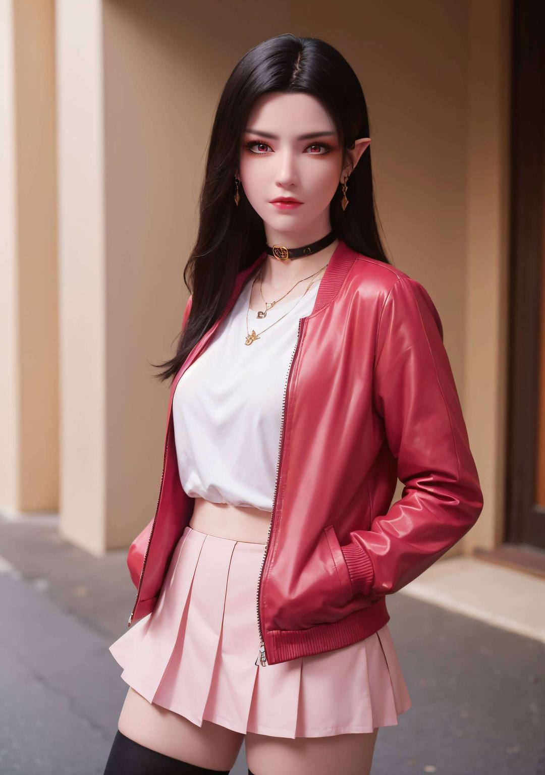 蛇蝎美人的冷艳气质