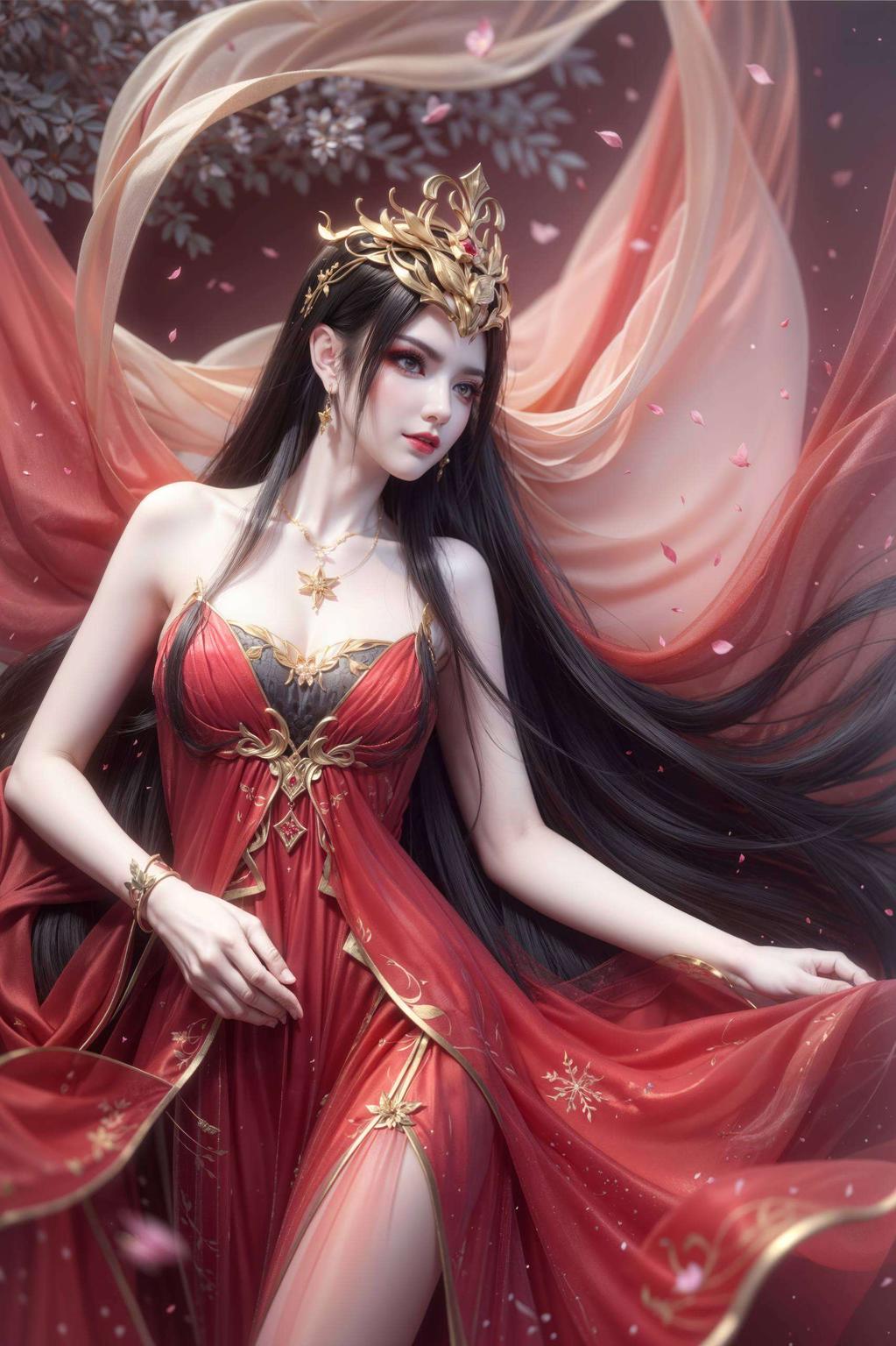 神秘冷艳化身桌面壁纸