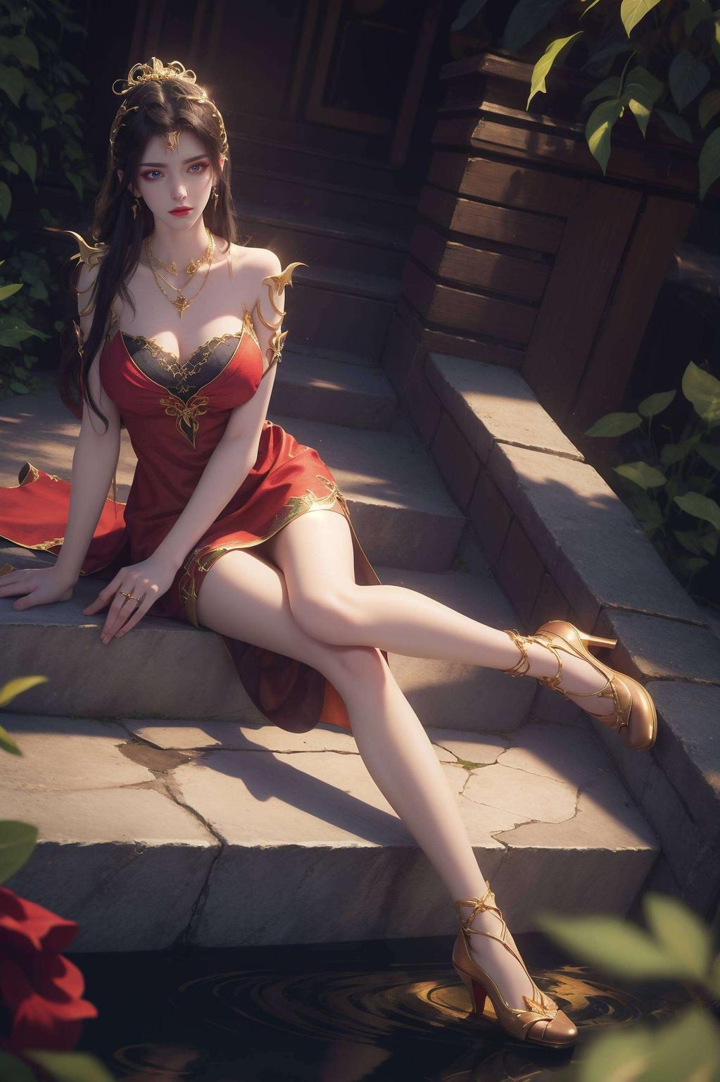 今天给大家带来一款神秘的美杜莎望月壁纸简直太赞了！”