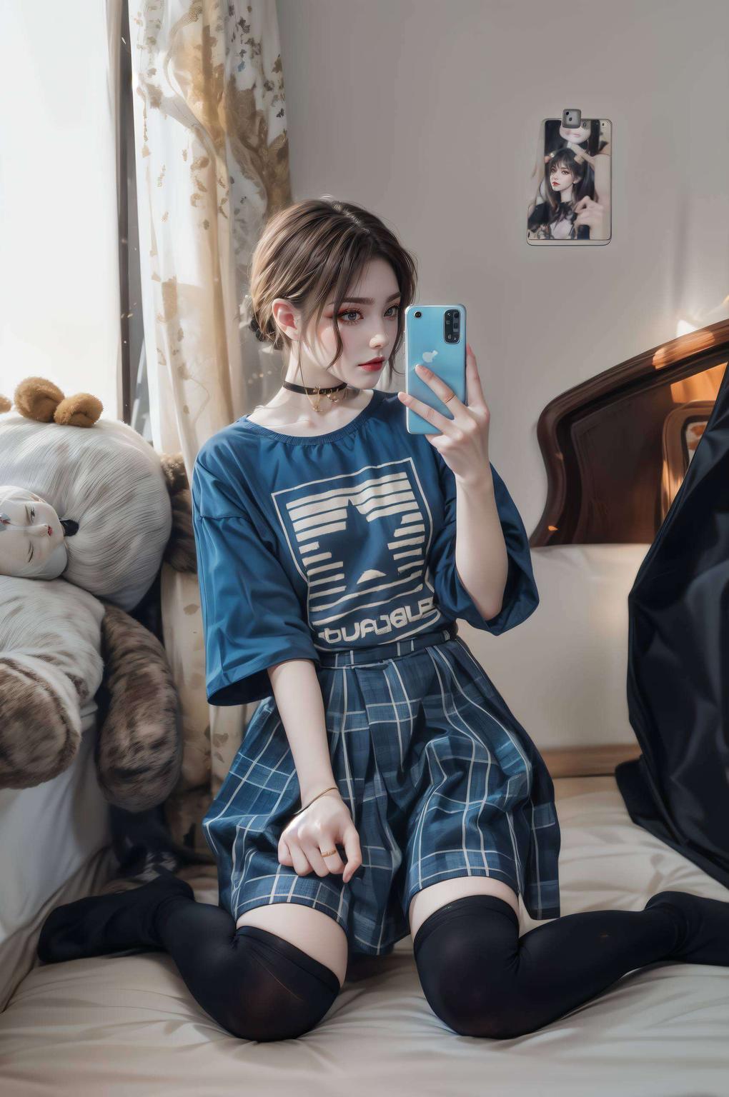 蛇发飘逸美杜莎AI版4K超清壁纸